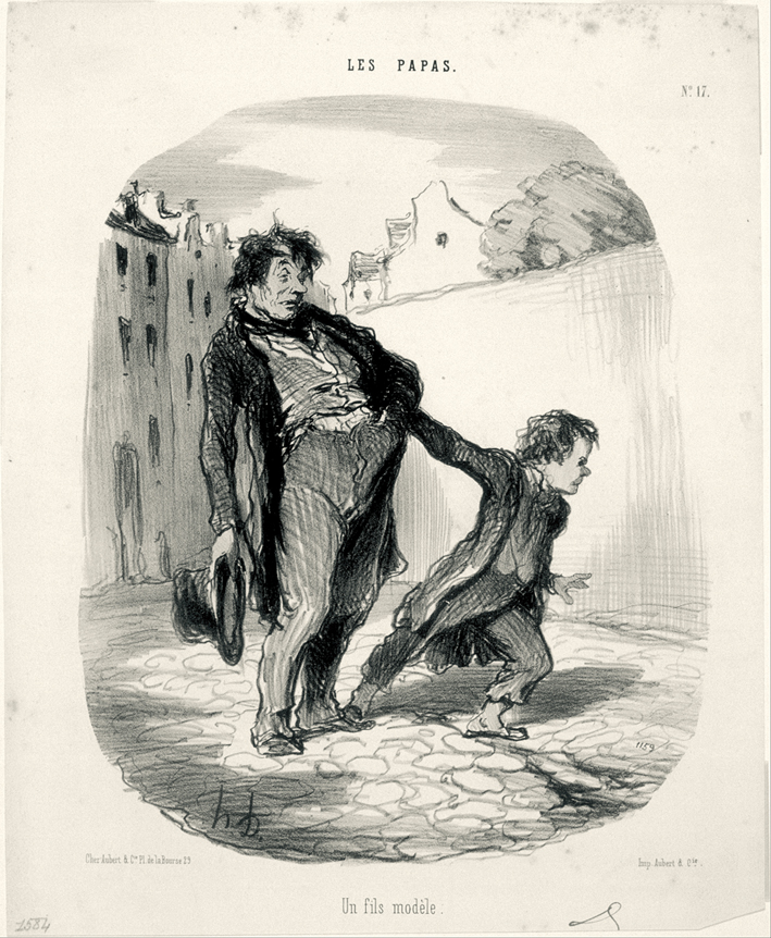  奥诺雷·杜米埃 Honore Daumier ——儿子模型